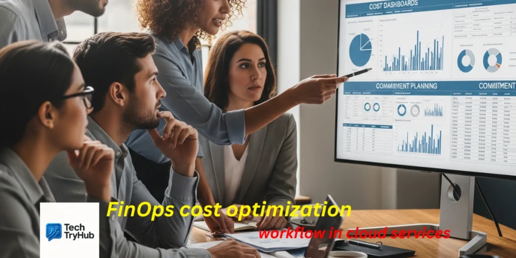 FinOps cost optimization workflow in cloud services