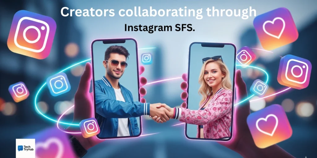 Creators collaborating through Instagram SFS.