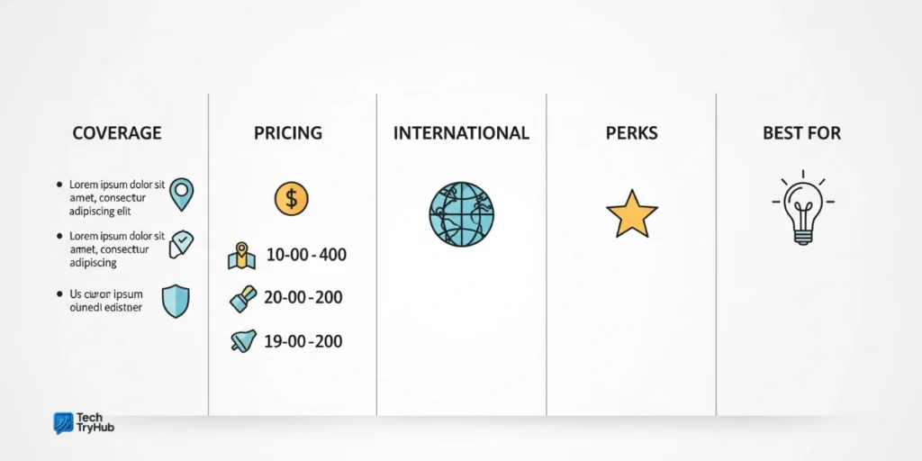 Google Fi vs Verizon at a Glance