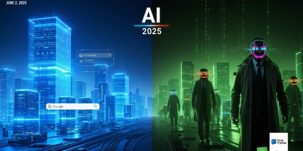 June 2, 2025 AI news — major investments and AI search growth contrasted with rising AI scams.