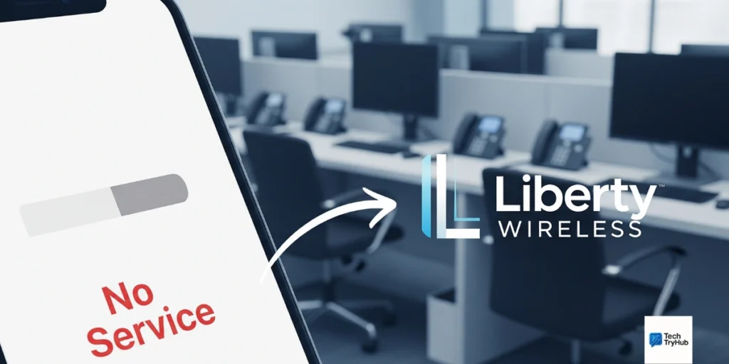Phone showing no service with Hello Mobile shutdown and Liberty Wireless transition
