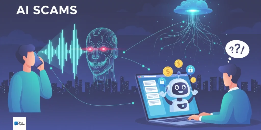 Rising AI-enabled scams and fraud in June 2025.
