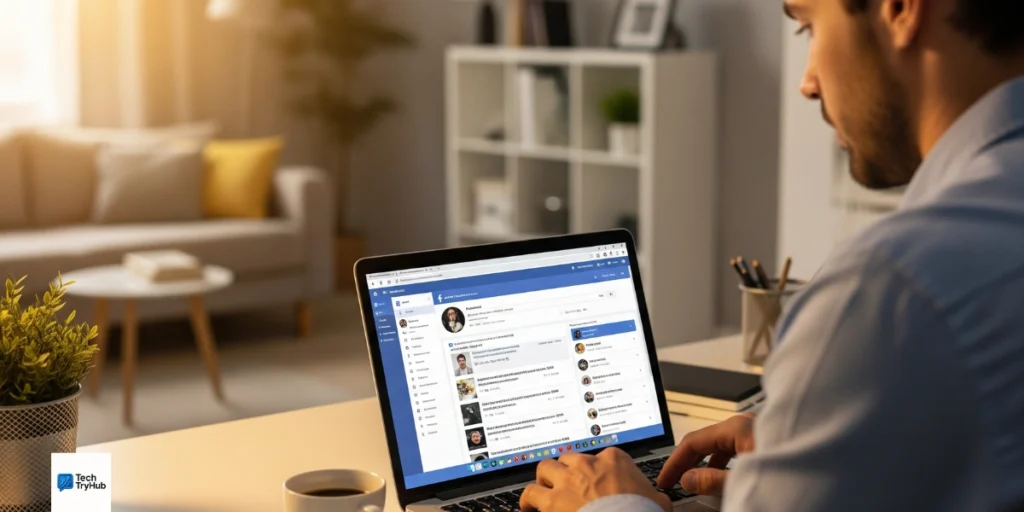 Serge Fondja NSMC Facebook community building digital networking